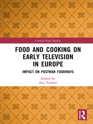 cover image of Food and Cooking on Early Television in Europe